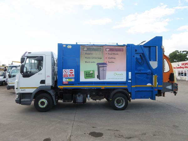 REF 02 - 2014 DAF Euro 6 12 ton Refuse truck for sale